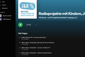 Podcast mit jung&blau